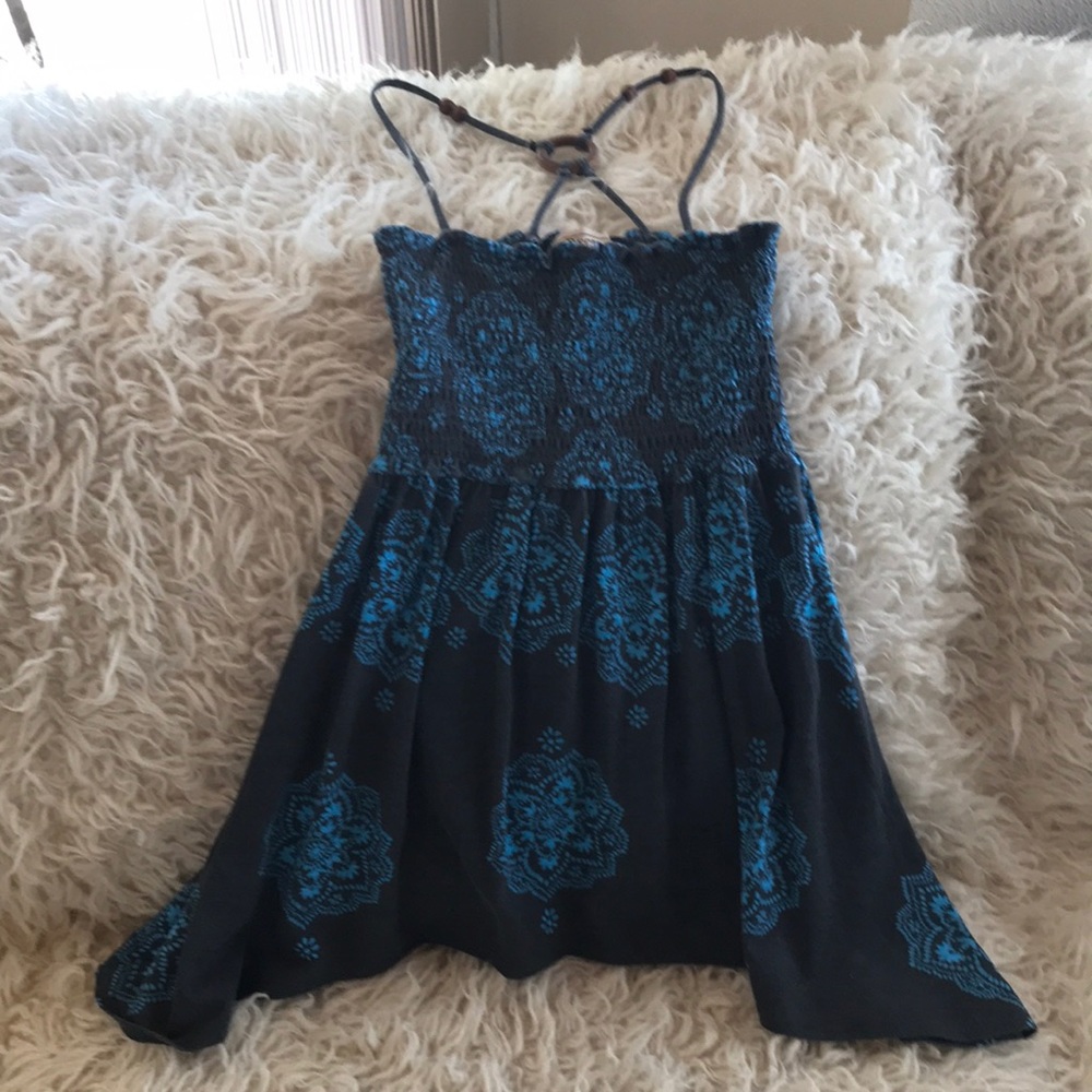 Decree tube top, print top, juniors size L
